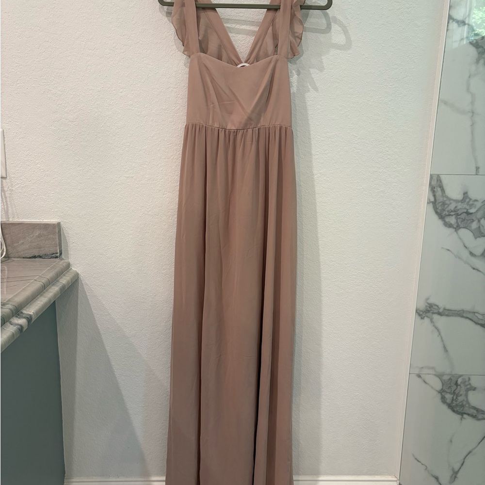 Show me your Mumu chiffon Maxi Dress